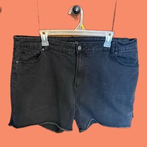 Black Tape Women's Black Jean Shorts